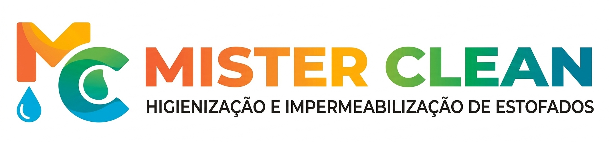 Logotipo Mister Clean Higienização e Impermeabilização de Estofados em Vila Velha